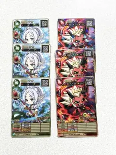 オレカバトル２　フリーレン&悪魔マクス3枚セット　コロコロコミック２月号