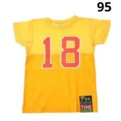 新品 ブリーズ ジャンクストアー ナンバリング Ｔシャツ 95 イエロー 半袖のサムネイル
