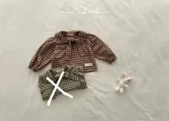 valu bebe チェック柄シャツ 18m
