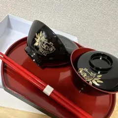 お食い初め用食器セット 説明書付き