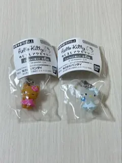 ハローキティめじるしアクセサリー 天使 と日焼け 2個セット　サンリオ