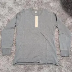 ヘンリーネック長袖Tシャツ / Mサイズ