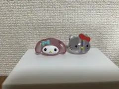 ゆびわ ガチャガチャ サンリオ 2体セット