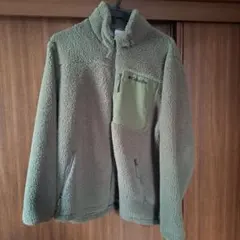 【美品】Columbia フリースジャケット オリーブグリーン