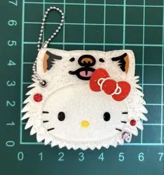 ハローキティ 秋田犬わさお アクリルキーホルダー ミラー