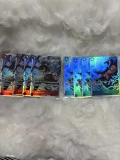 ONE PIECEカード　エドワード SR4枚 & マルコ SR 4枚 セット