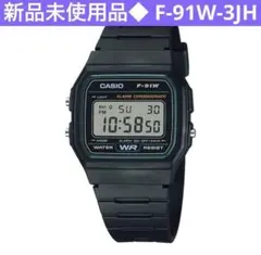 【新品】CASIO 腕時計 カシオ F-91W-3JH black チープカシオ