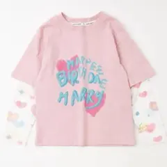 ロゴプリント シアートップス