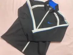 Nike ジップアップジャケット 黒/青　140cm