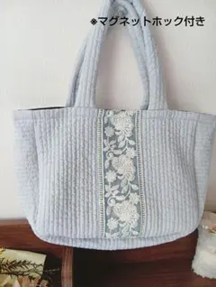 【ヌビバッグ】ハンドバッグ ハンドメイド インド刺繍 マグネット（A310）