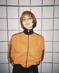 aespaニンニン着用 adidas ADILENIUMトラックトップ - メルカリ