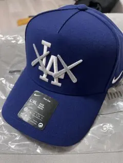 8*1様 NIKE x KAWS x MLB LA Dodgers キャップ - メルカリ