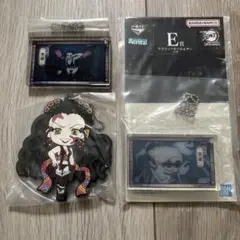 鬼滅の刃　アクリッツキーホルダー　ラバーキーホルダー　堕姫　3点