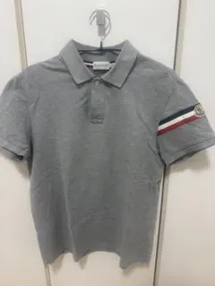 週末セール　MONCLER ポロシャツ グレー Lサイズのサムネイル