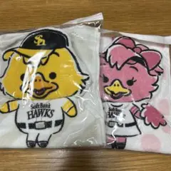 福岡ソフトバンクホークス　ドレスタオル　ハリー　ハニー　セット