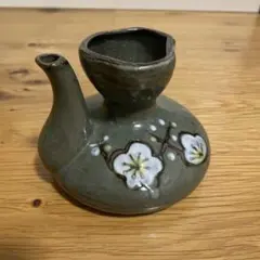 陶器 徳利 梅柄 酒器
