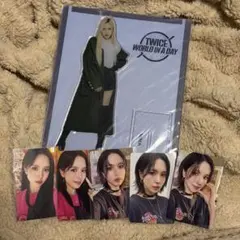 TWICE ミナ アクリルスタンド トレカ WORLD IN A DAY