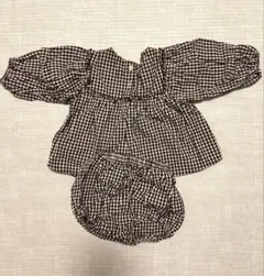 チェック柄セットアップ