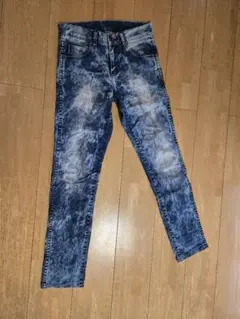 DR DENIM スキニーデニム 28 ブルー ウォッシュ加工 スリムフィットのサムネイル