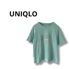 【ユニクロ】キッズ　子供服　半袖　Tシャツ　ポケモン　130 ライトグリーン