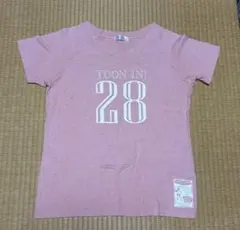 ミッキーマウス Tシャツ　ピンク Lサイズ