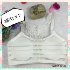 スポーツブラ♡キャミソール♡チューブトップ ノンワイヤーブラ  蝶デザイン