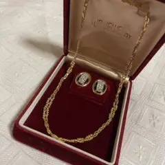 イヤリング・ネックレスセット❁⃘*