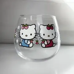 ハローキティ　ガラスコップ