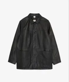 FRONT11201REDE×BIGMAC Leather Chore Coat