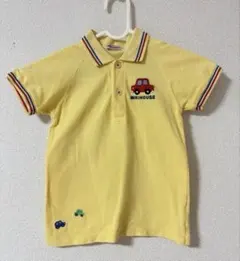 ミキハウス　車　ポロシャツ