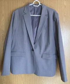 【ほぼ未使用】GU ウォッシャブルテーラードジャケット XXL（2XL）