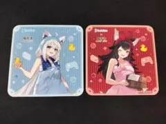 ホロライブ×極楽湯コラボ ゲーマーズ フブミオコースターセット浴衣ver