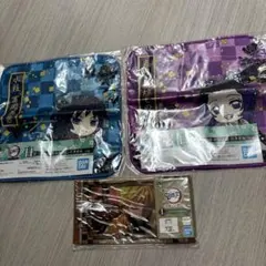 鬼滅の刃　一番くじ　きゅんキャラハンドタオル　クリアマルチケース