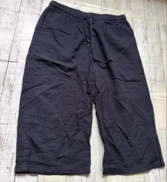 ユニクロUNIQLOダークネイビー ステテコルームウェアパンツ　XLサイズ