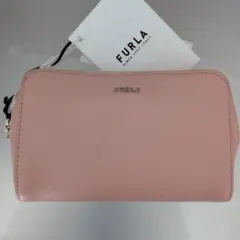 FURLA ピンク系 ポーチ