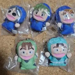 忍たま乱太郎 忍たま 指人形マスコット 5点セット 二年生 三年生 一年生