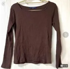 Honeysuckle Rose ブラウン 長袖 トップス L