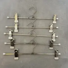 マワハンガー クリップ ボトム ハンガー K30D 5本セット ホワイト