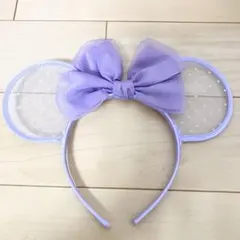 ディズニー　カチューシャ　ミニー