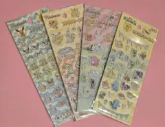 ポケモンプチプチシール3　プチプチシール4 4枚セット