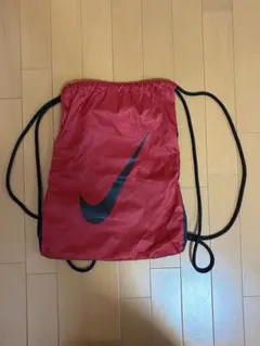 NIKE ナップサック ジムサック レッド×ブラックのサムネイル