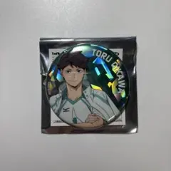 ハイキュートレーディングホログラム缶バッジ主将ver.及川徹