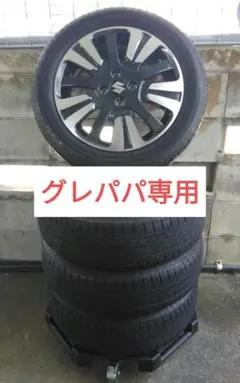 ①クロスビー純正ホイールタイヤ OPEN COUNTRY 【新品タイヤ 22年製】スズキ クロスビー 純正 16