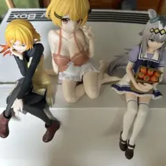 【美品】お座り　美少女フィギュア　3体セット　ウマ娘他