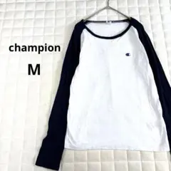 champion チャンピオン ロンT 長袖 トップス レディース M ホワイト