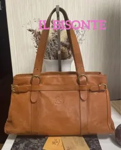 週末限定価格　貴重　IL BISONTE イルビゾンテ トートバッグ