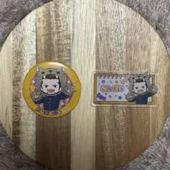 銀八先生　ハロウィン　缶バッジ・ネームバッジ　近藤