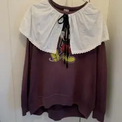 デニム&ダンガリー ミッキー襟付きスウェット　01 150160