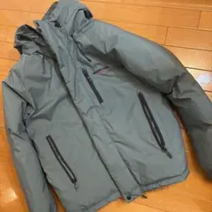 FIRST DOWN グレー ダウンジャケット M