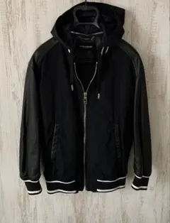 新品未使用タグ付きドルチェ&ガッバーナ レザーパーカー ブルゾン GACKT着用